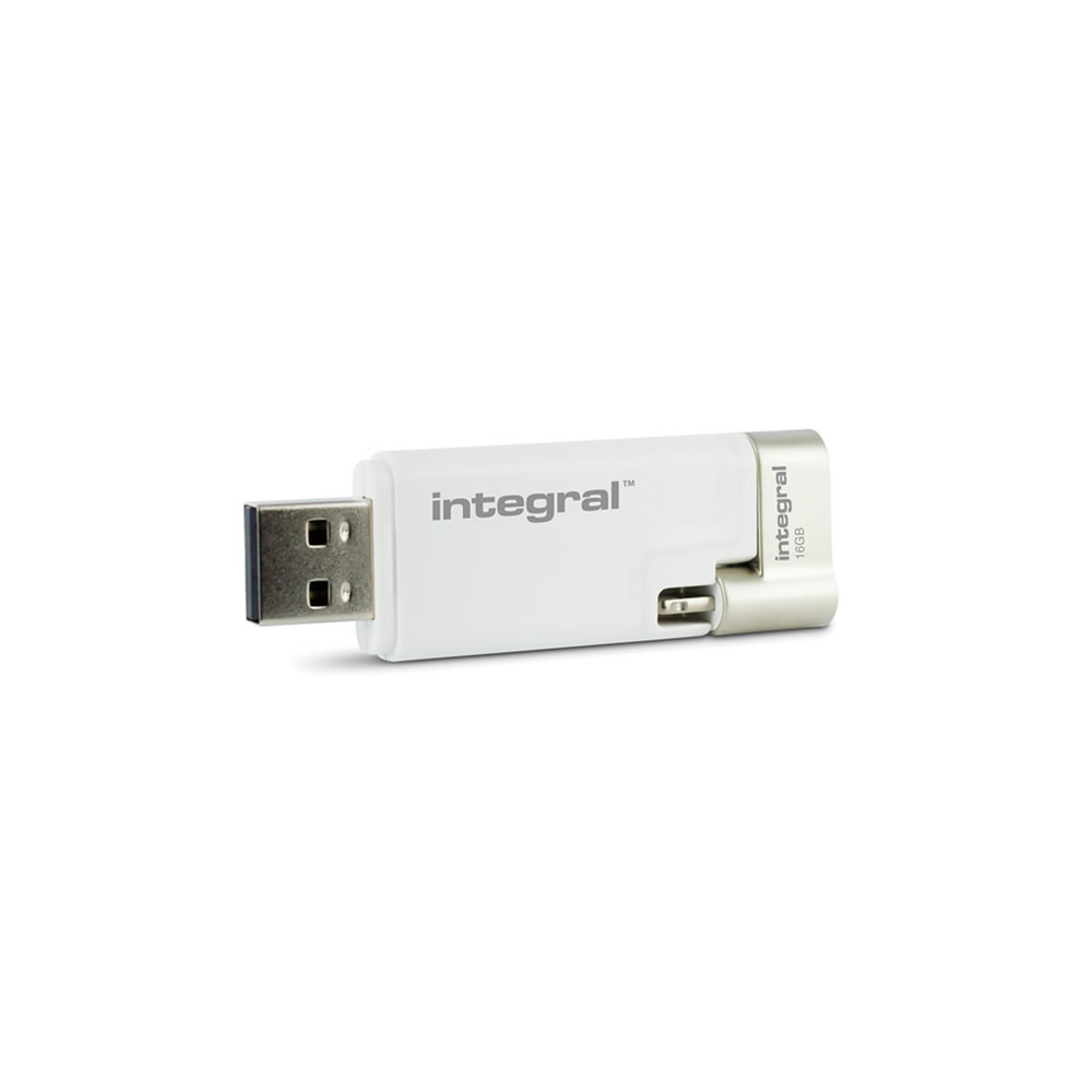 Integral 16GB iShuttle USB 3.0 Flash Drive with Lightning Connector Image 3