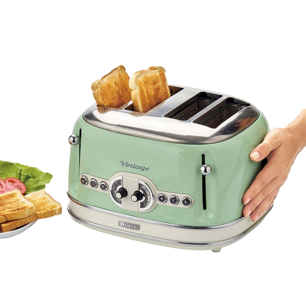 Ariete ARPK40 Green Kettle and 4 Slice Toaster Set Image 6