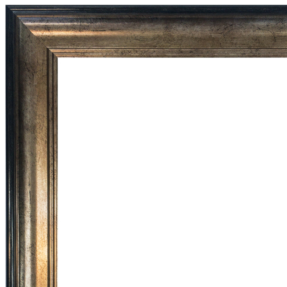 FRAMES BY POST Scandi Black and Gold Photo Frame 18 x 12 inch Image 2