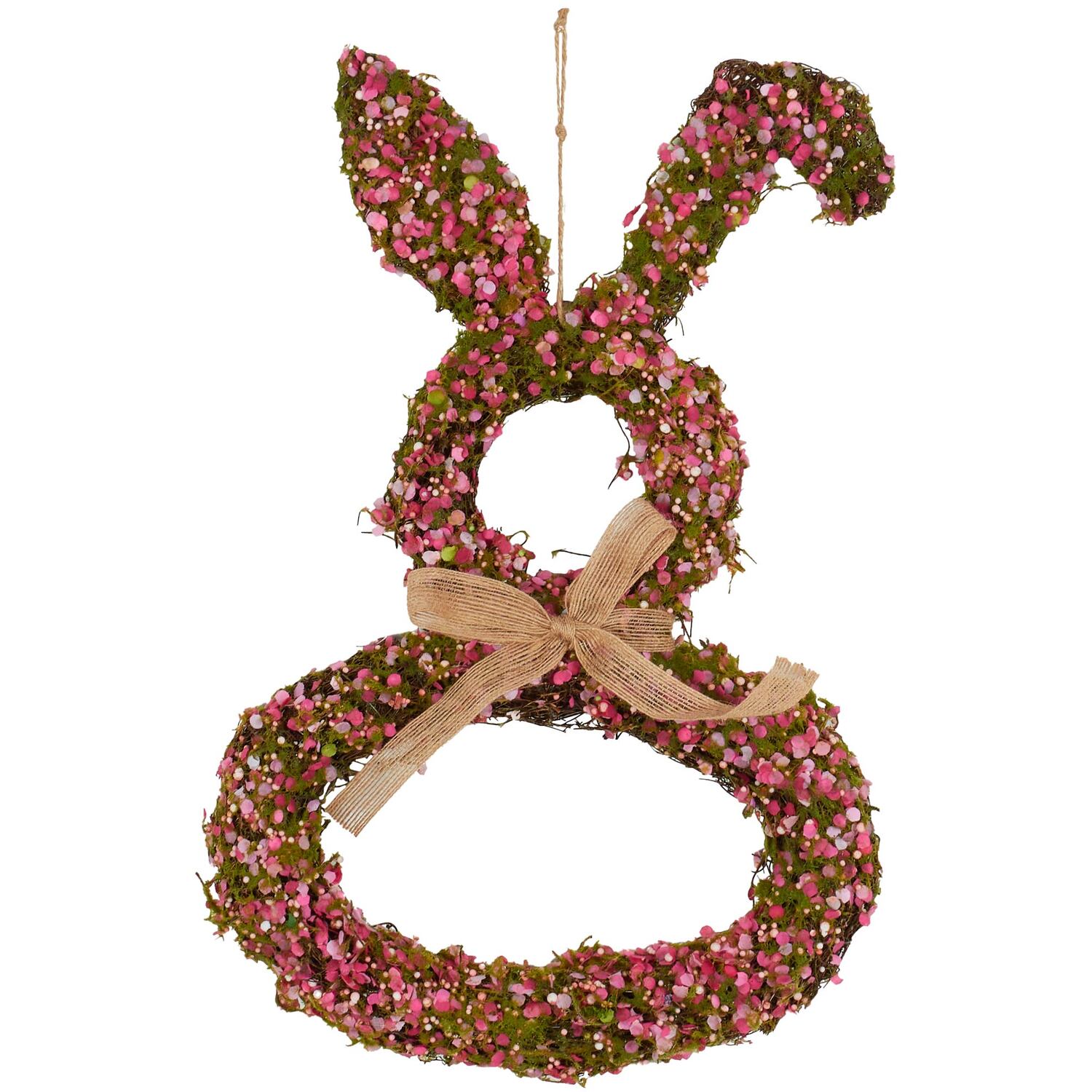 Confetti Bunny Wreath Image 1