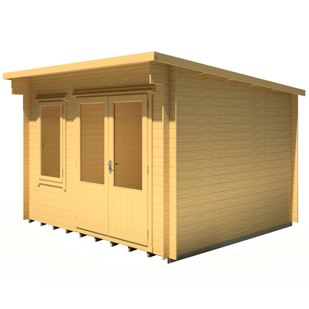 Shire Edgefield 11 x 10ft Log Cabin Image 1