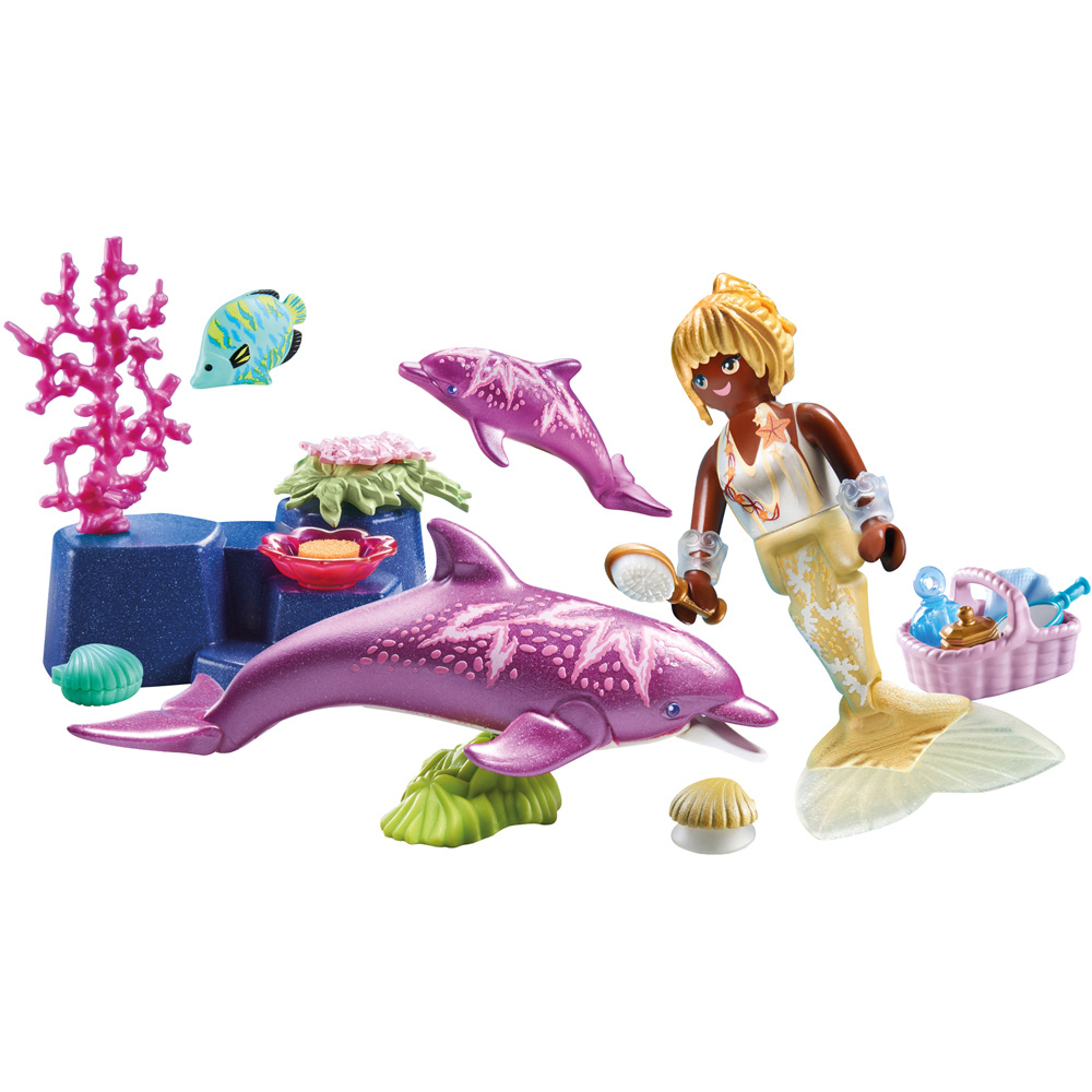 Playmobil Mermaid with Dolphins Playset 28 Piece Image 3