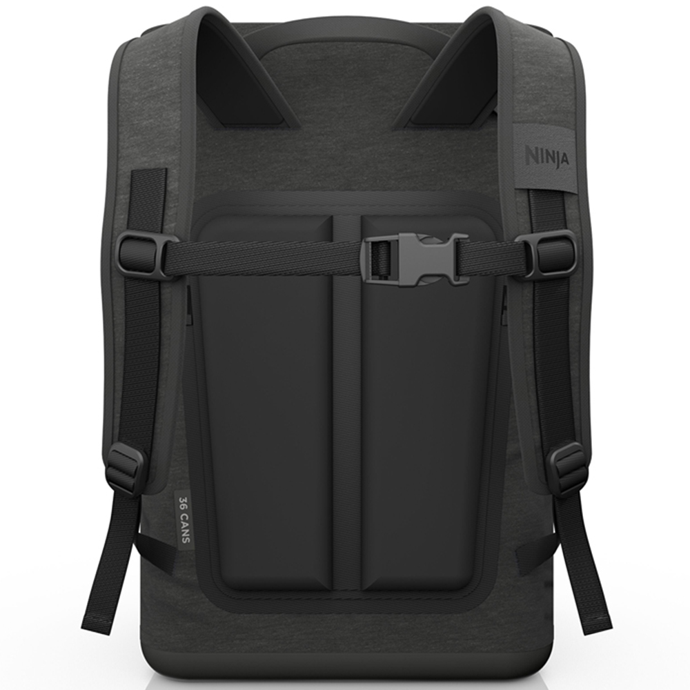 Ninja FrostVault Go 36 Can Charcoal Grey Cooler Backpack 23L Image 3