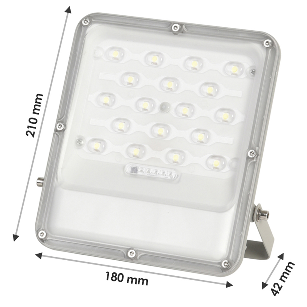 Ener-J 50W LED Floodlight with Solar Panel and Remote Image 6