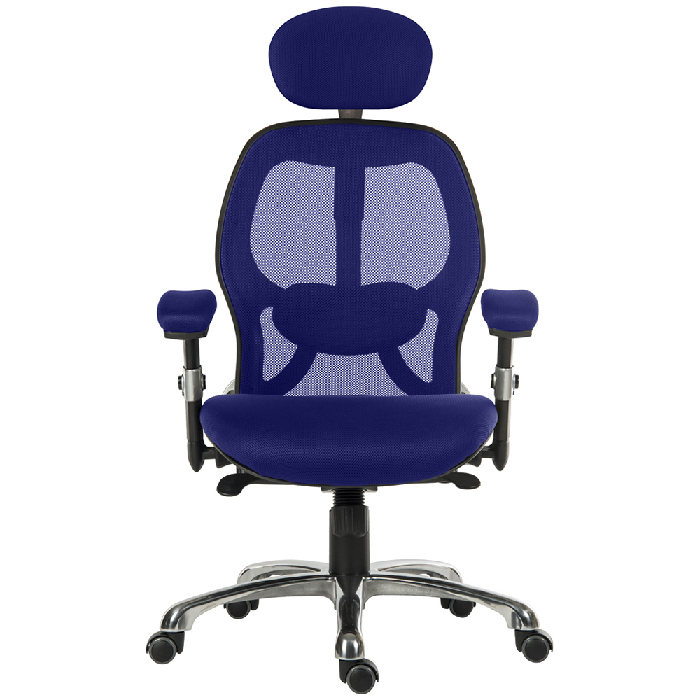 Teknik Office Cobham Blue Mesh Office Chair Image 3