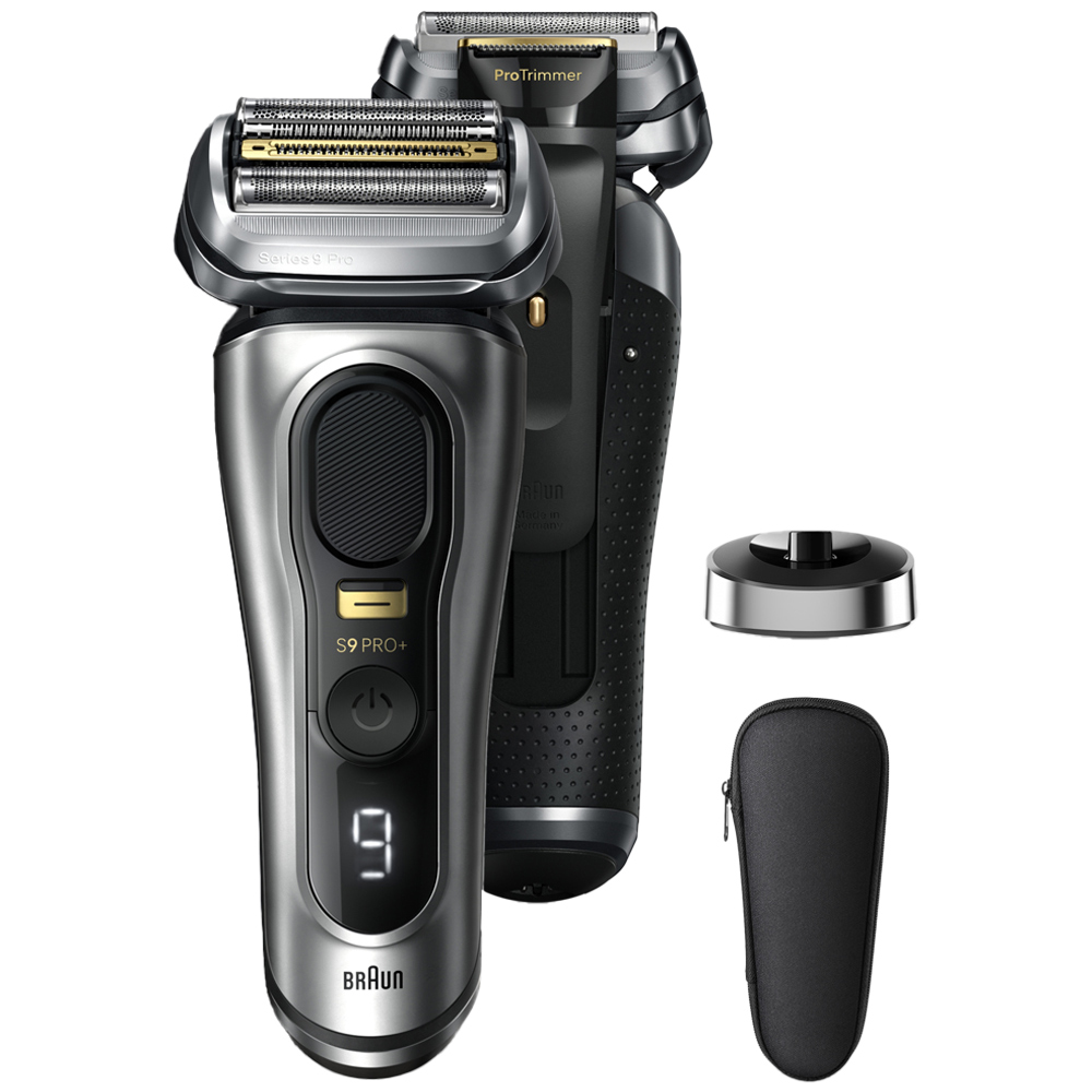 Braun Series 9 PRO+ Electric Shaver Silver Image 2