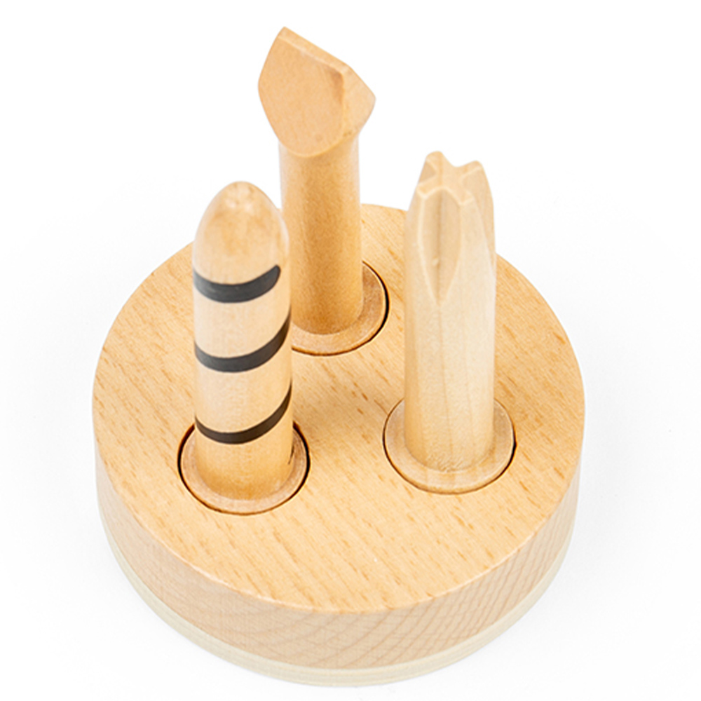 Bigjigs Toys Wooden Drill Multicolour Image 5