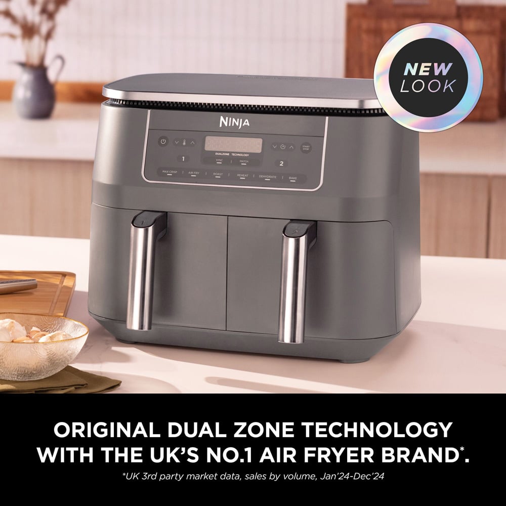 Ninja DZ300UK 6-in-1 Dual Zone Air Fryer 7.6L Image 5