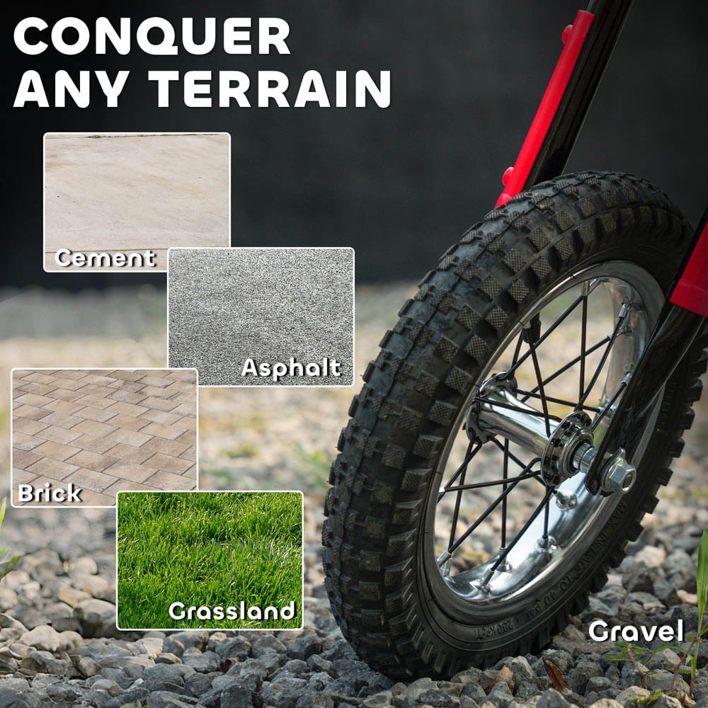 Tommy Toys Red Battery Powered Ride On Motorcycle 24V Image 4