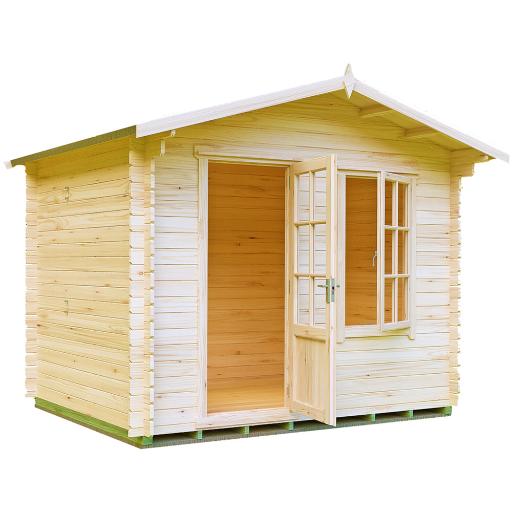 Shire Bucknells 10 x 8ft Pressure Treated Log Cabin Image 3