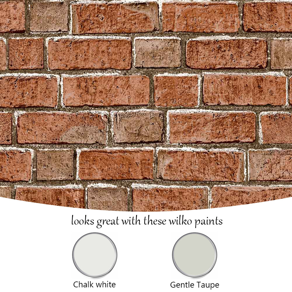 Holden Decor Brick Wall Red Wallpaper Image 4