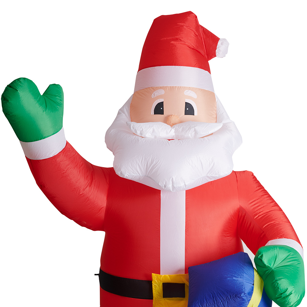 Festive 10ft Inflatable Santa Image 3