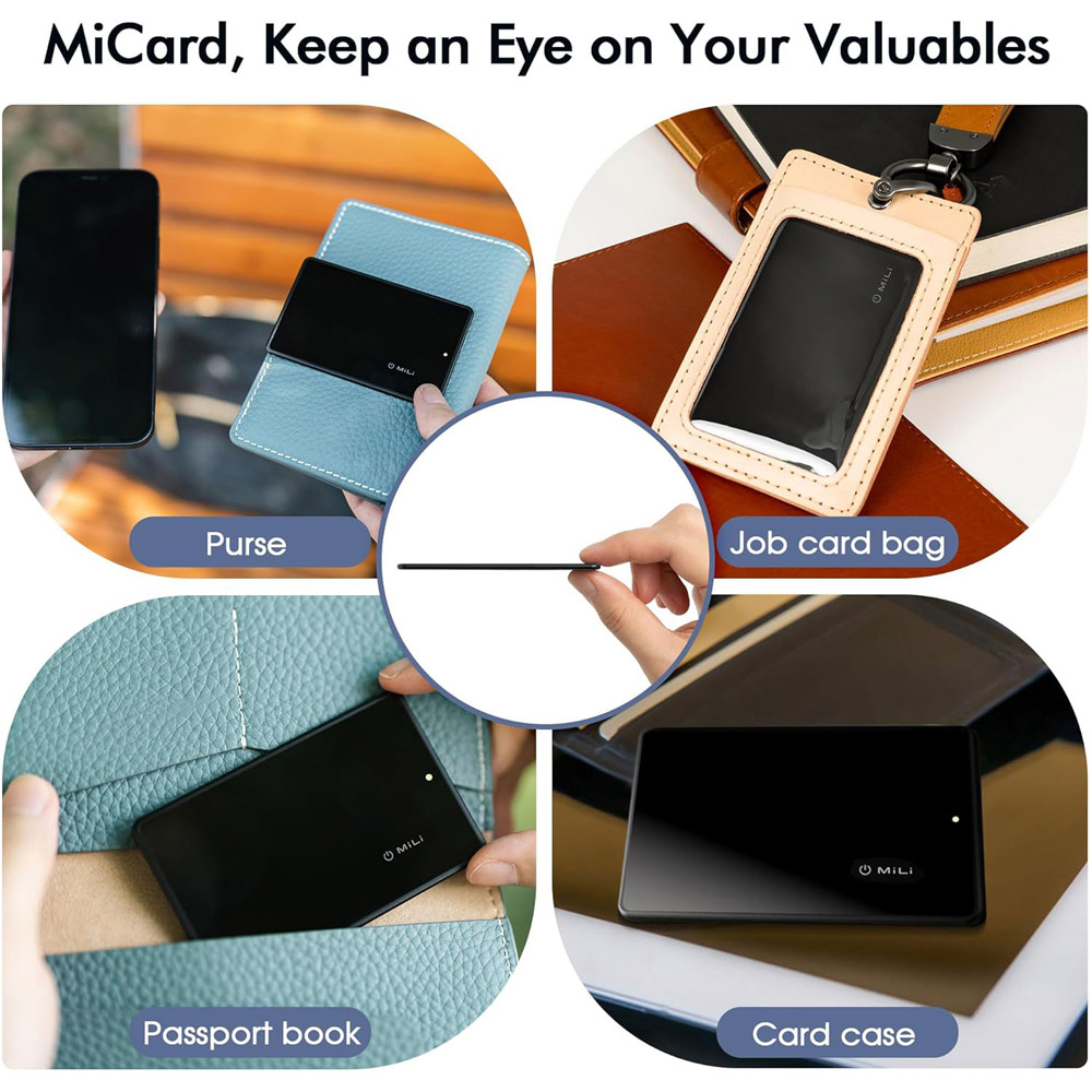 Maplin MiLi MiCard MFI Black Find My Item Finder Image 4