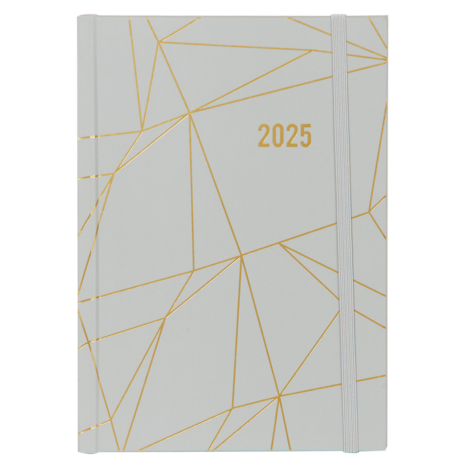 2025 Foiled Geometric Diary A5 - Mutlicolour Image 4