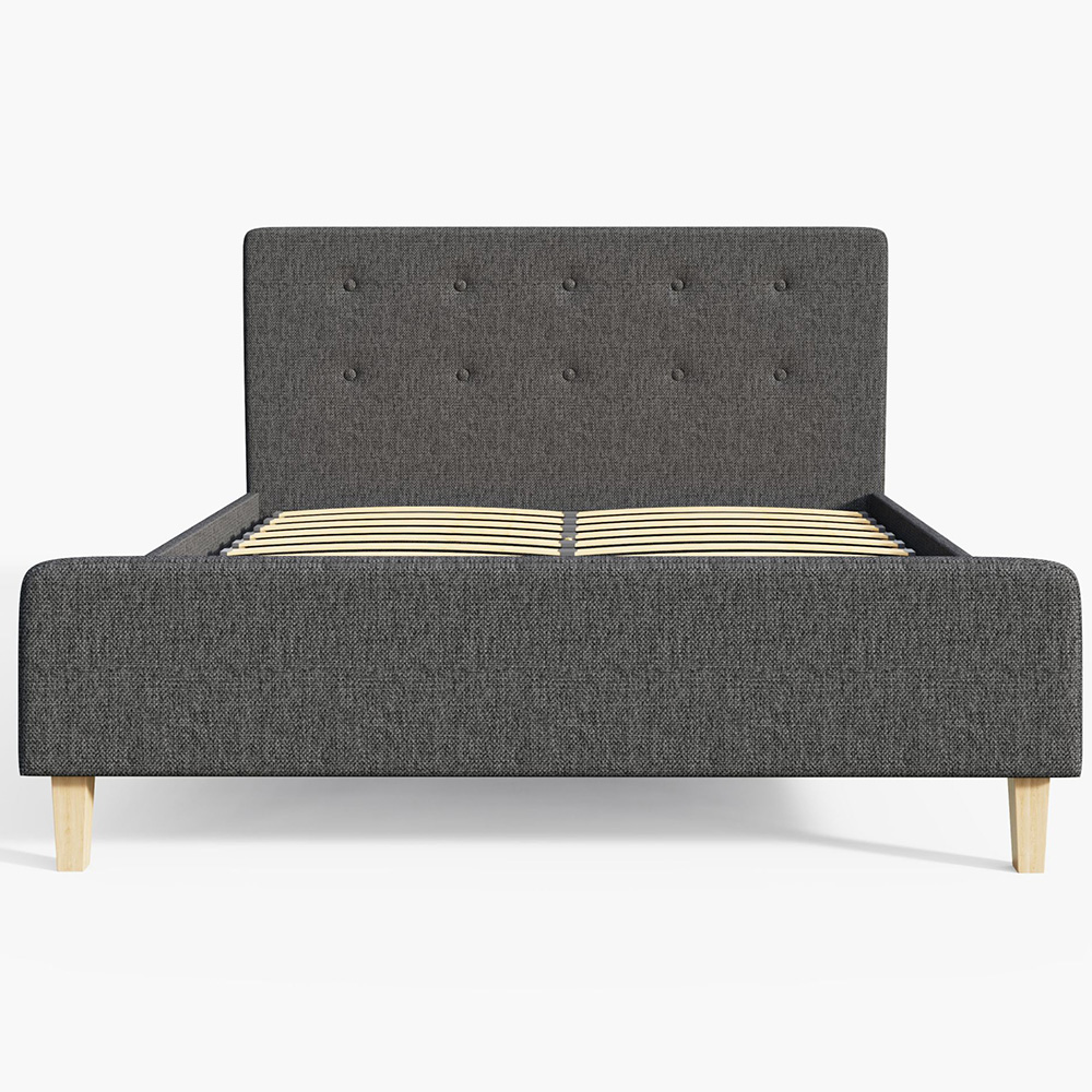 Ashbourne Bed Frame 150cm Grey Image 4
