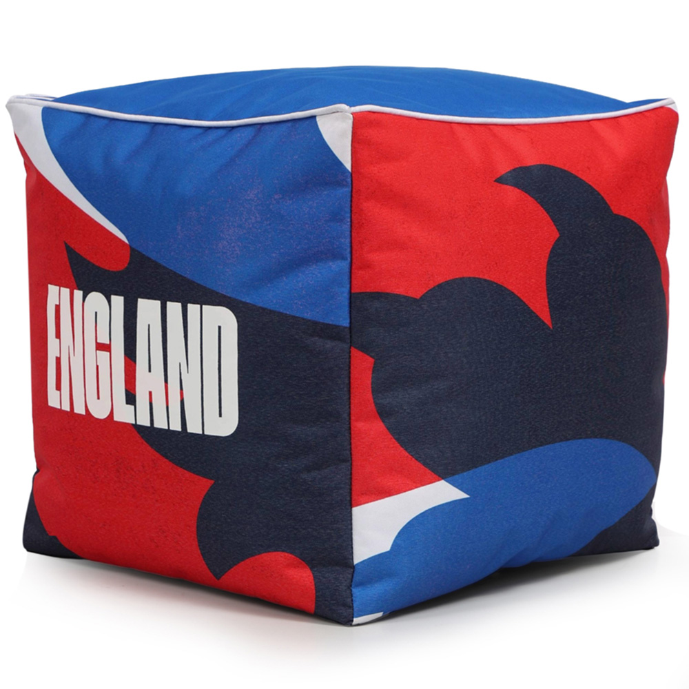 Kaikoo England FA Football Blue Top Printed Sides Cube Image 7
