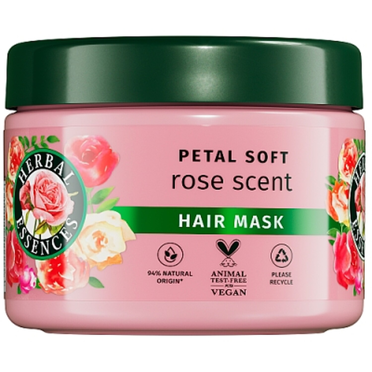 Herbal Essences Petal Soft Rose Hair Mask 300ml - Pink Image