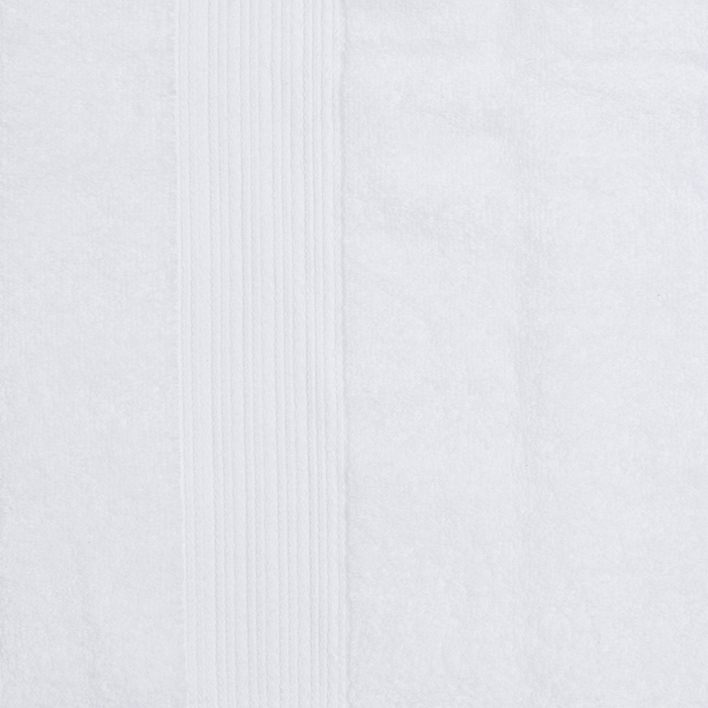 Wilko Supersoft Cotton White Bath Towel Image 2