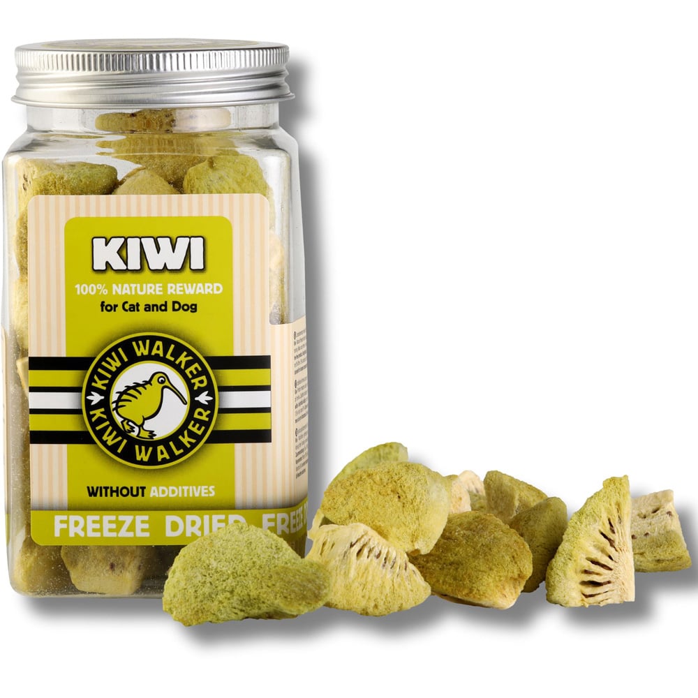 Kiwi Walker Freeze Kiwi and Strawberry Dried Dog Treats 2 Pack Image 3