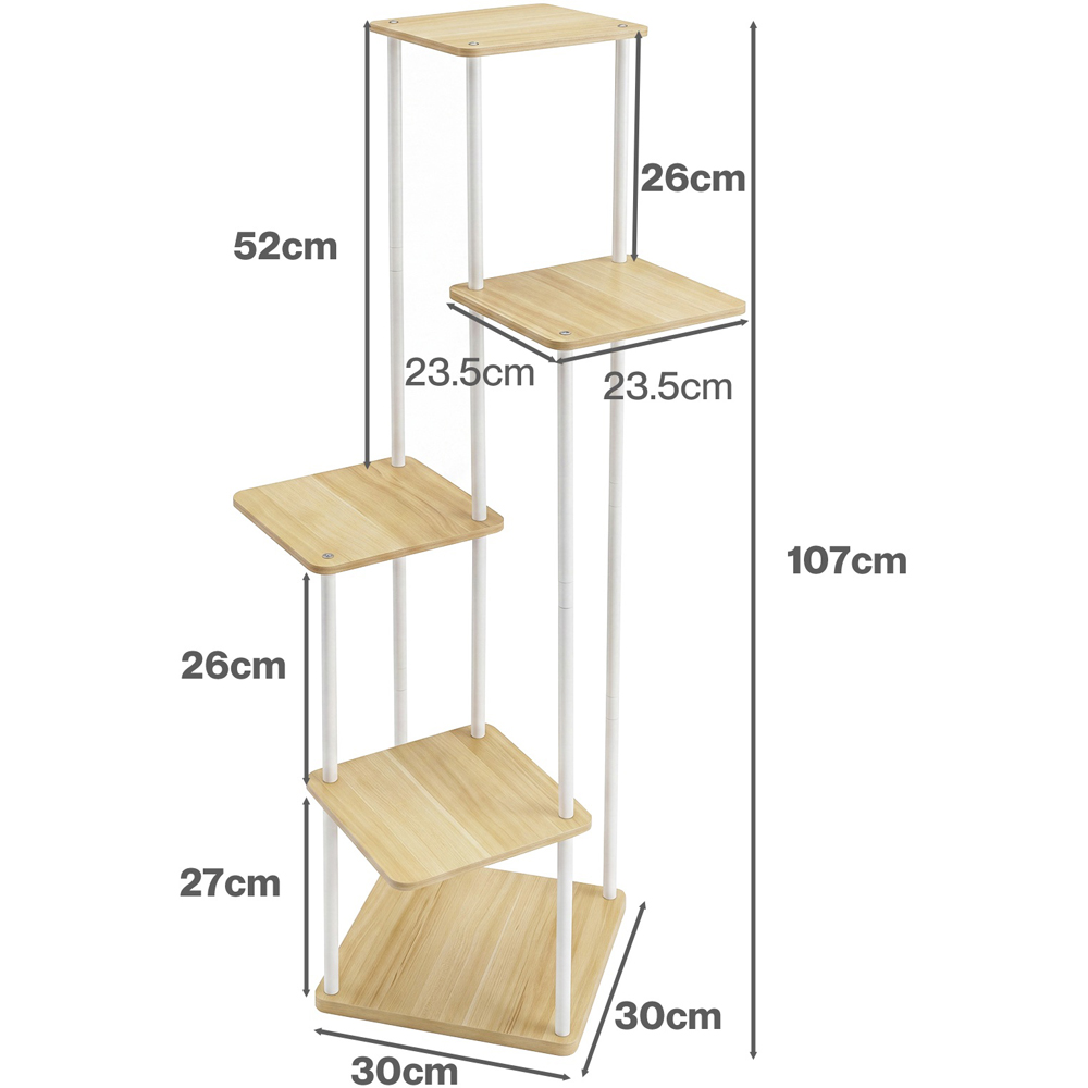 Levede 5-Tier Metal Freestanding Plant Stand Image 9
