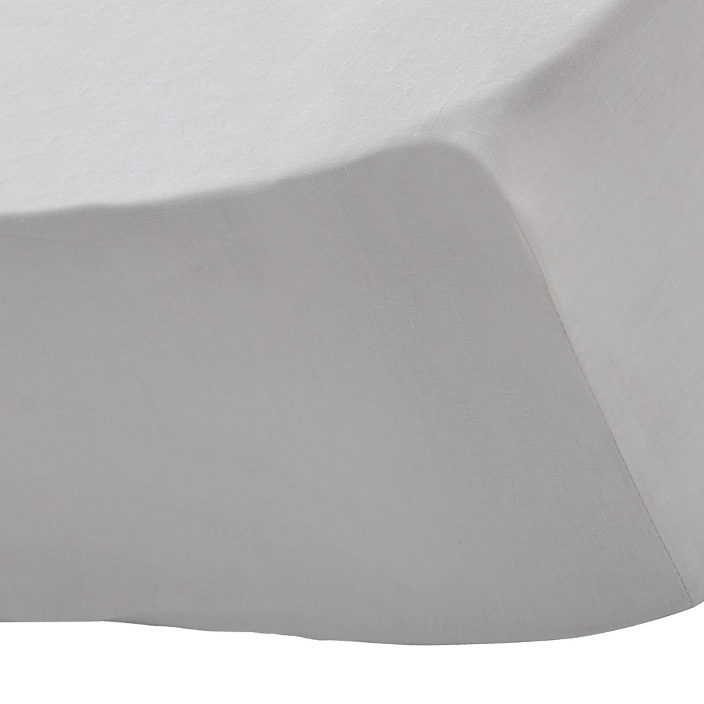 Wilko Double White Antibacterial Fitted Bed Sheet Wilko