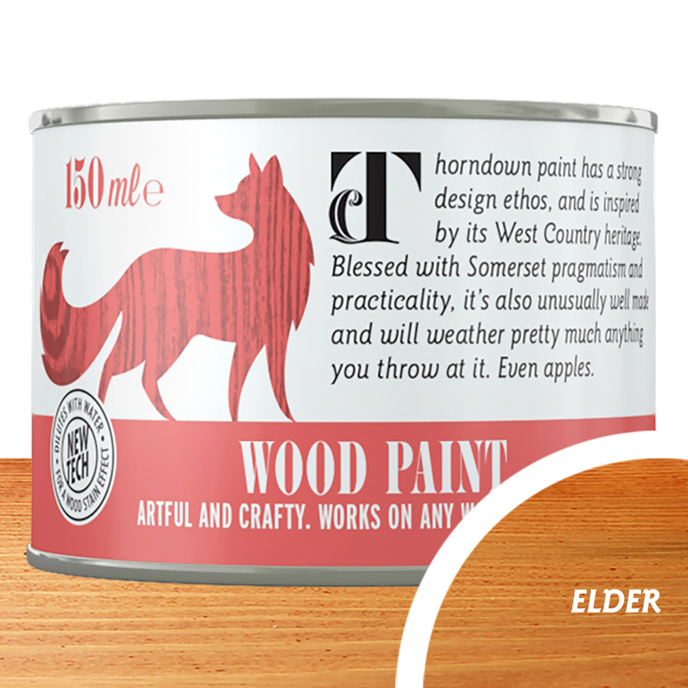 Thorndown Elder Satin Wood Paint 150ml Image 3