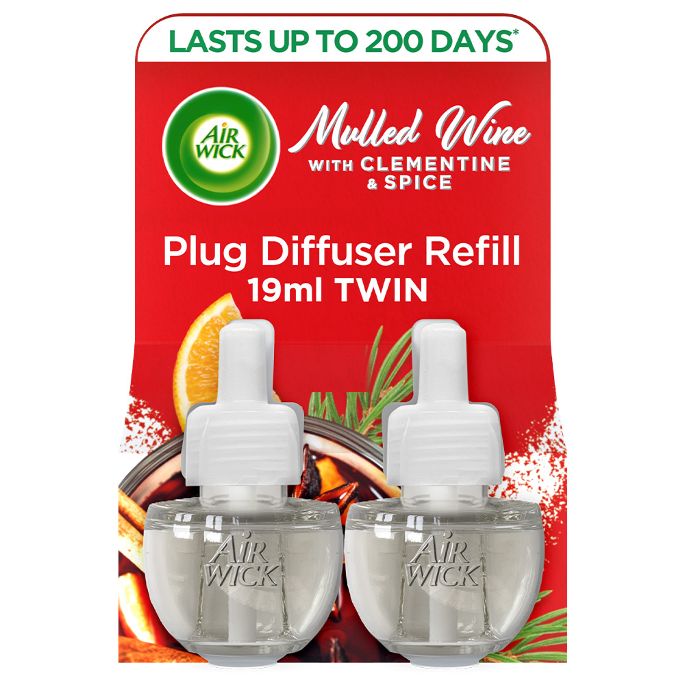 Air Wick Mulled Wine Liquid Electrical Twin Refill Image 3