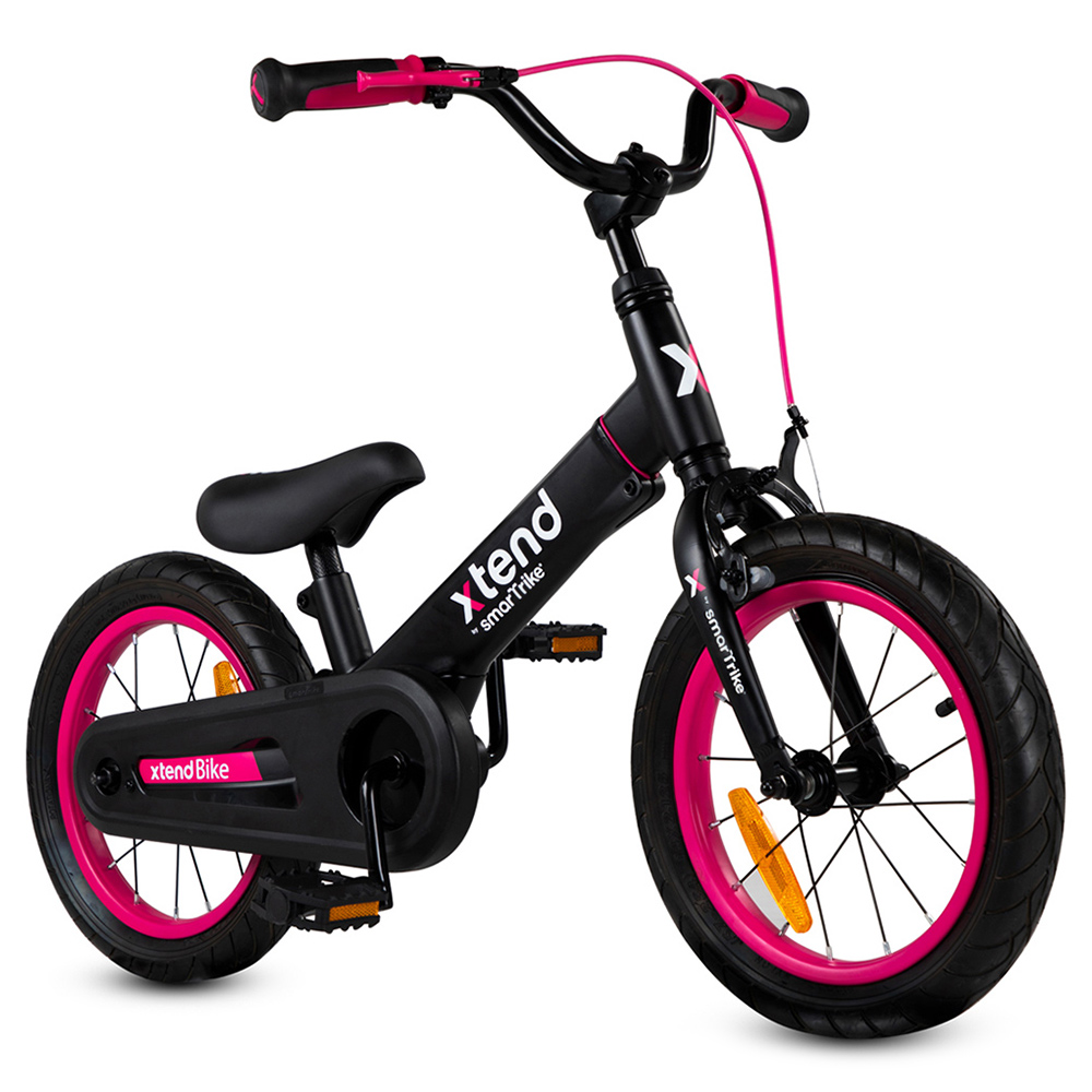 SmarTrike Xtend 3 Stage Bicycle Pink and Black Image 2