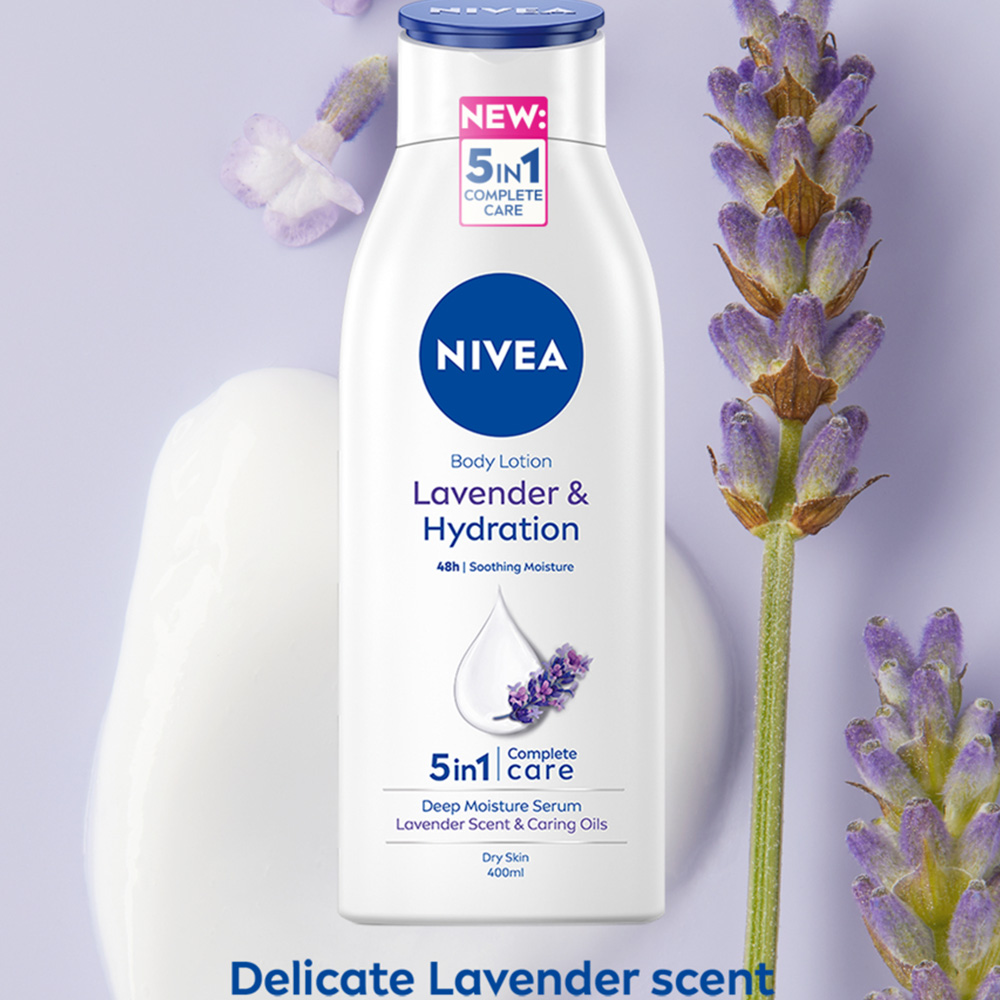 Nivea Lavender Body Lotion 400ml Image 4