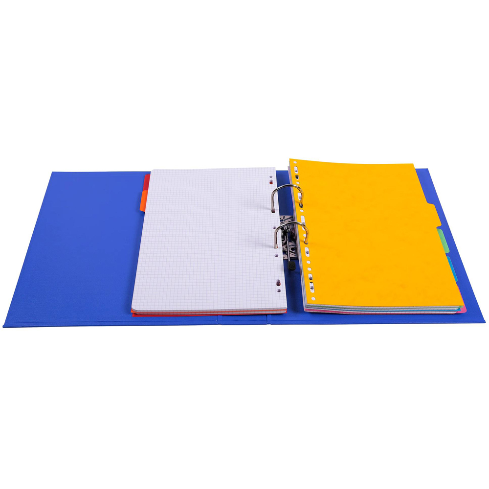 Exacompta PremTouch A4 Dark Blue PVC Lever Arch File 10 Pack Image 3