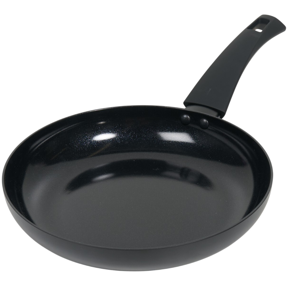 Russell Hobbs Ceramic Non Stick Coated Fry Pan Black 24cm Image 2