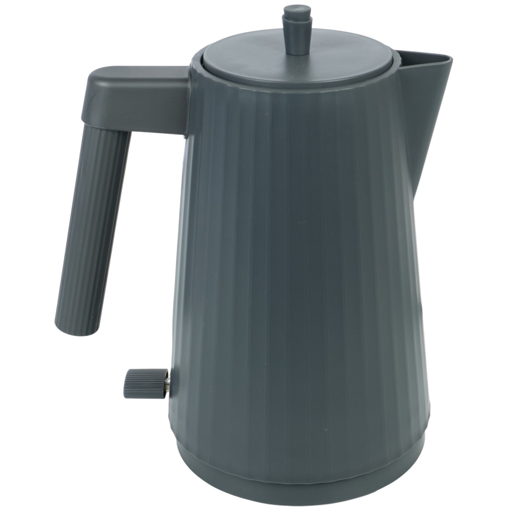 Kitchen Master Ribbed Kettle Charcoal Image 3