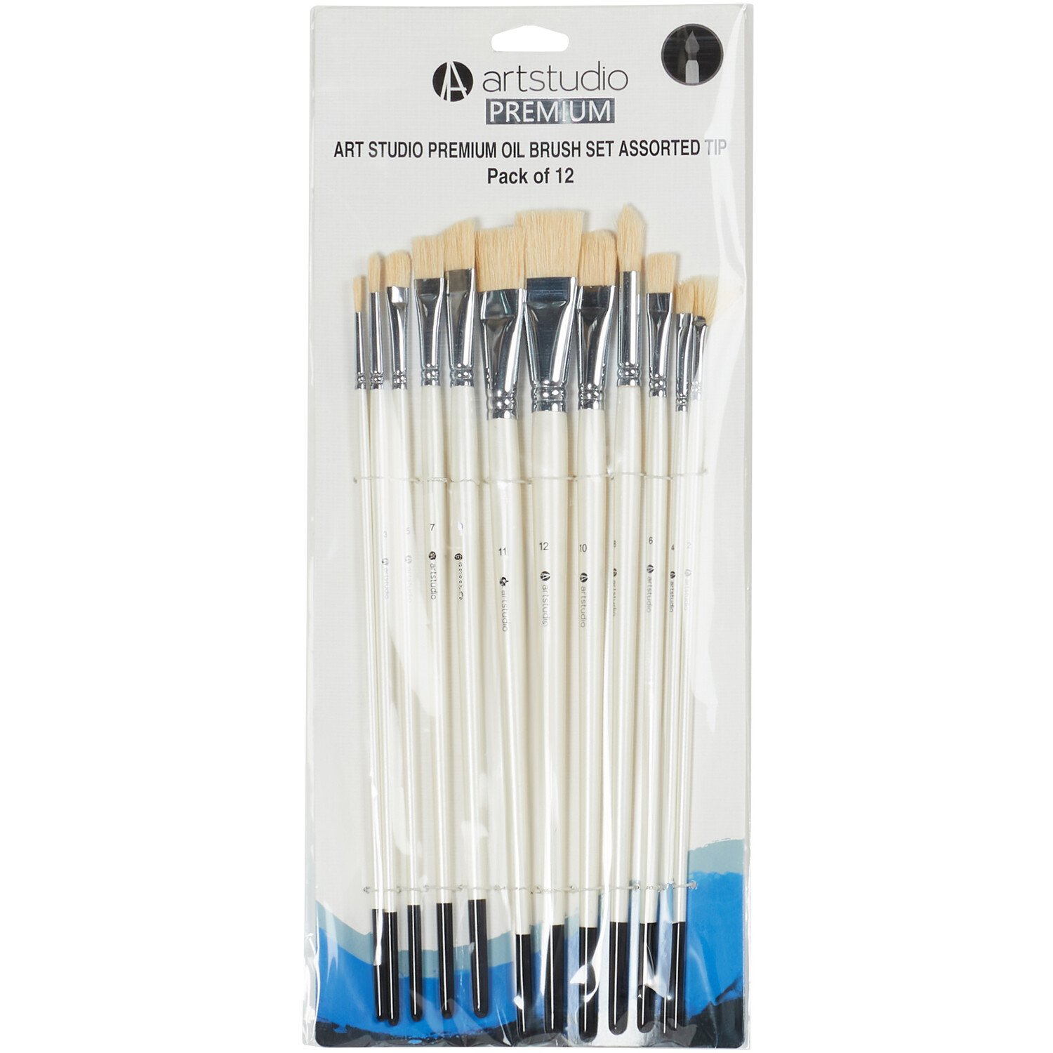 Art Studio Premium Oil Brush Set Image 1