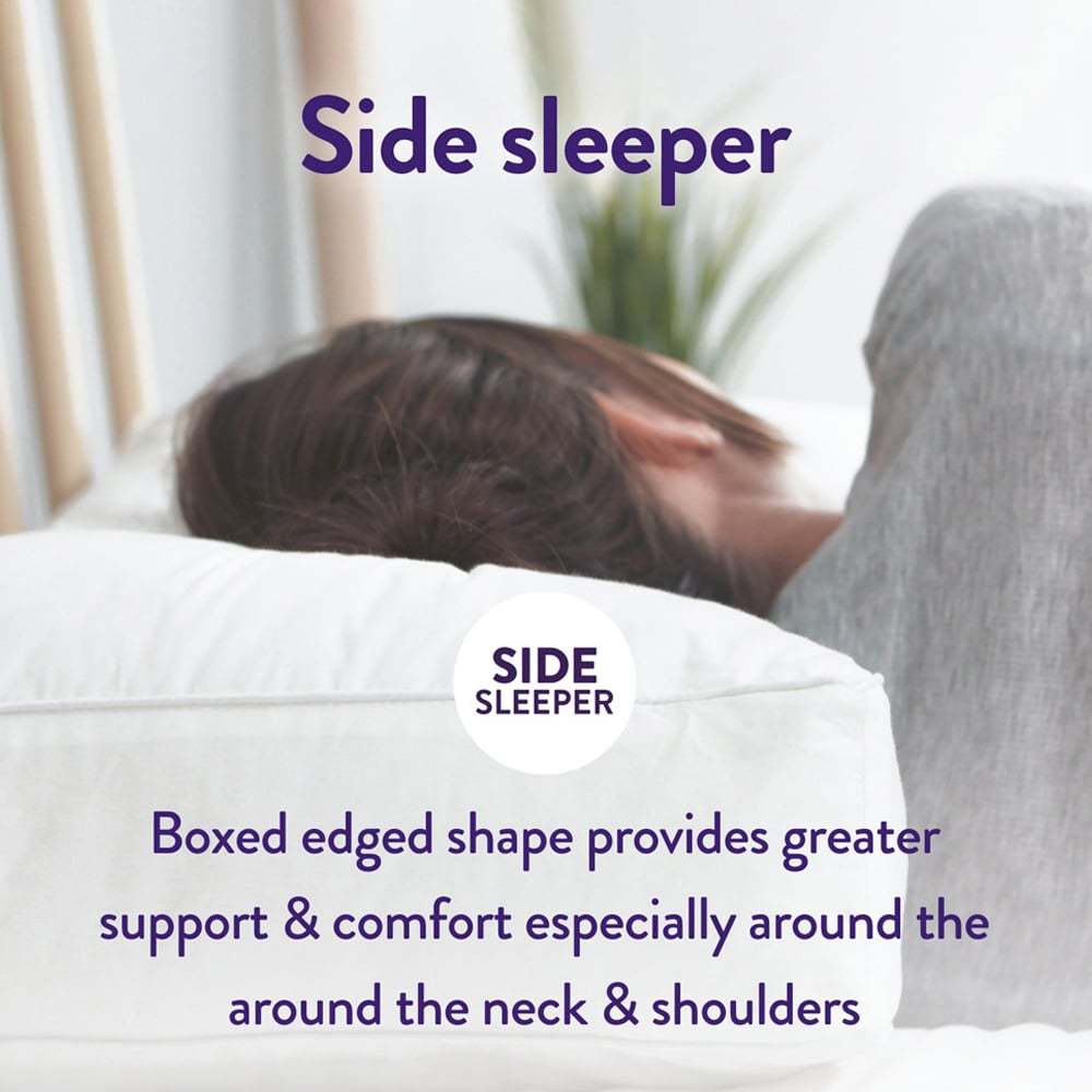 Slumberdown White Box Edge Pillow