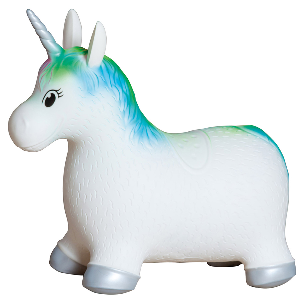 Unicorn Inflatable Hopper Ride On Image 1