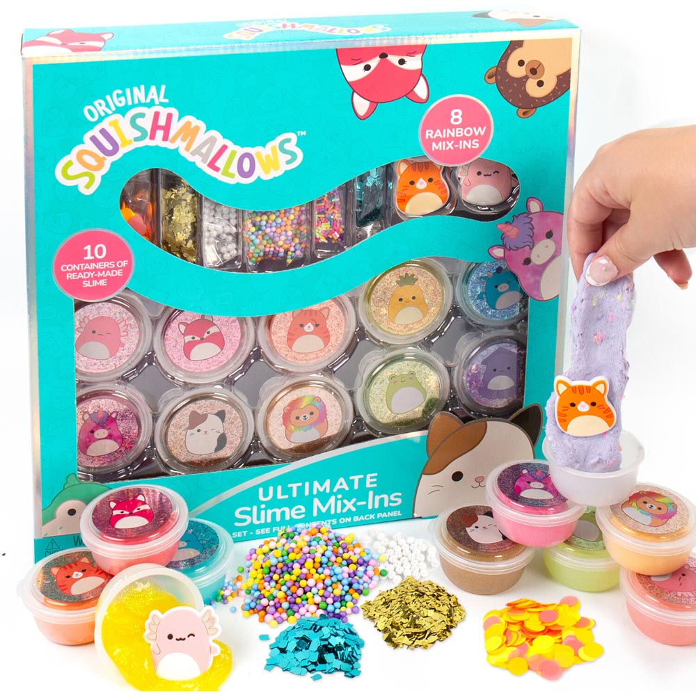 Squishmallows Ultimate Slime Mix Ins  - Blue Image 3
