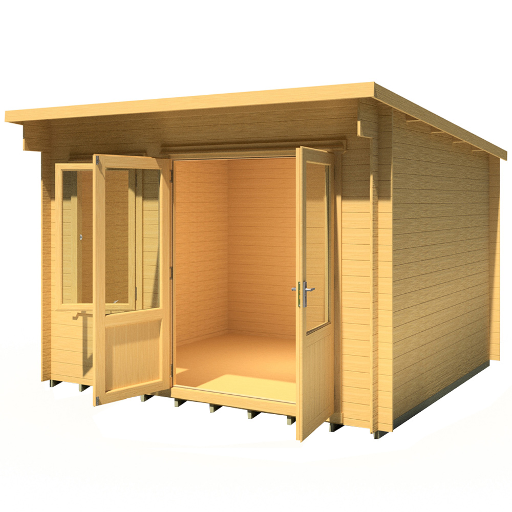 Shire Edgefield 11 x 10ft Log Cabin Image 3