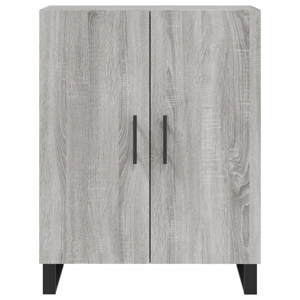 vidaXL 2 Door 3 Shelf Grey Sonoma Highboard Image 8