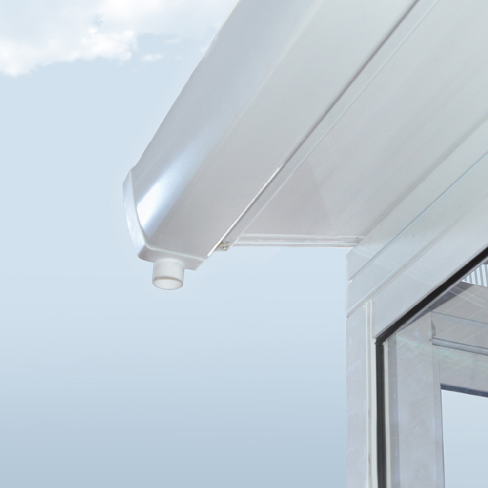 Palram Canopia Sanremo Veranda White Sunroom 3 x 5.46ft Image 3