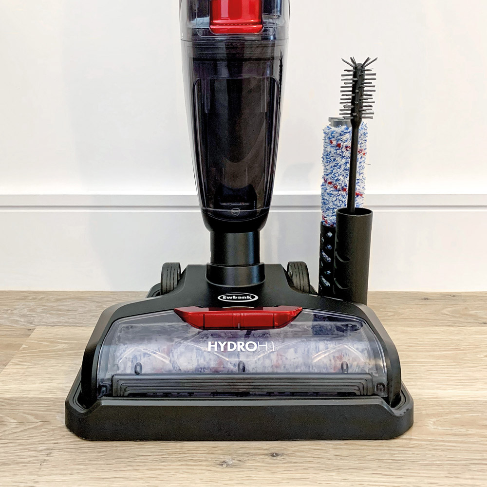 Ewbank HydroH1 2In1 Black and Red Cordless Hard Floor Cleaner Wilko