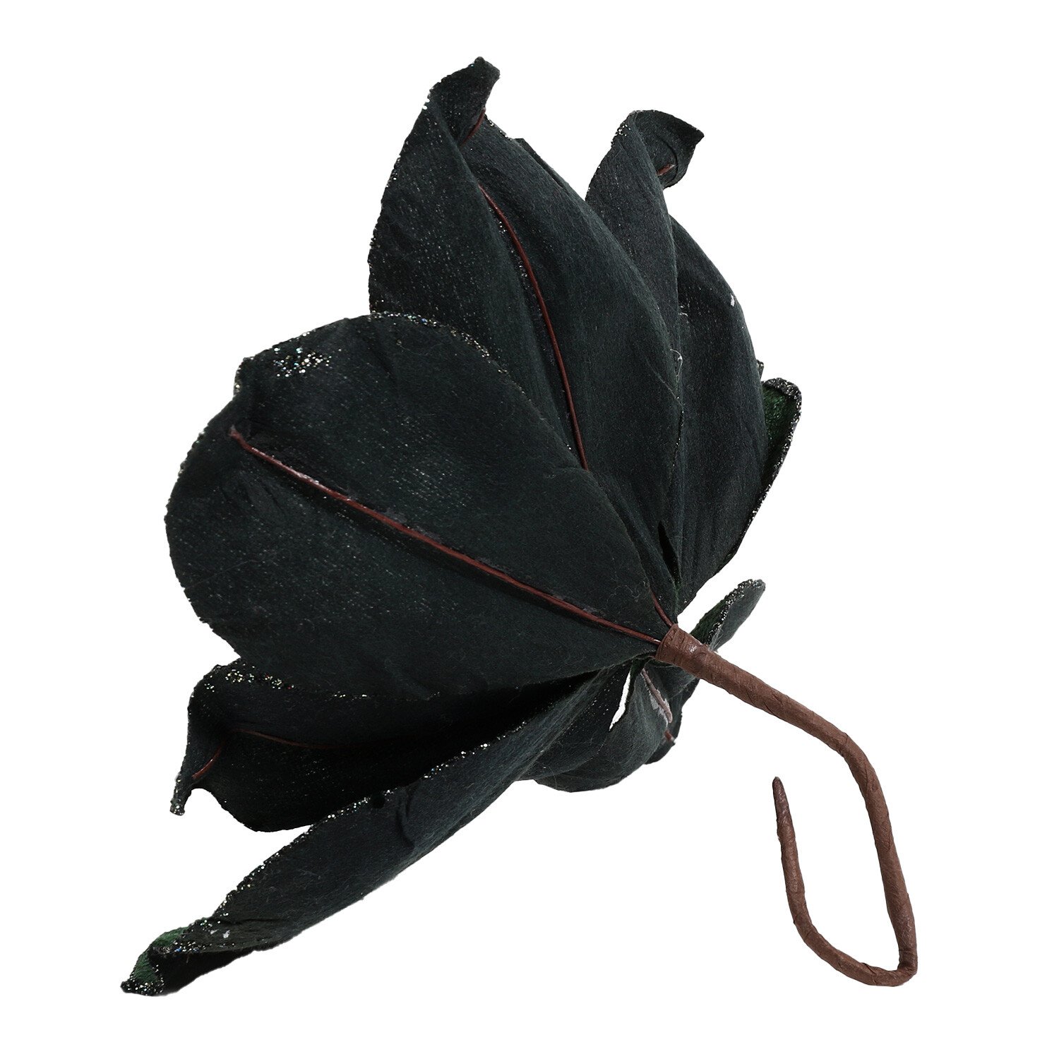 Emerald Christmas Flower Decoration - Green Image 2