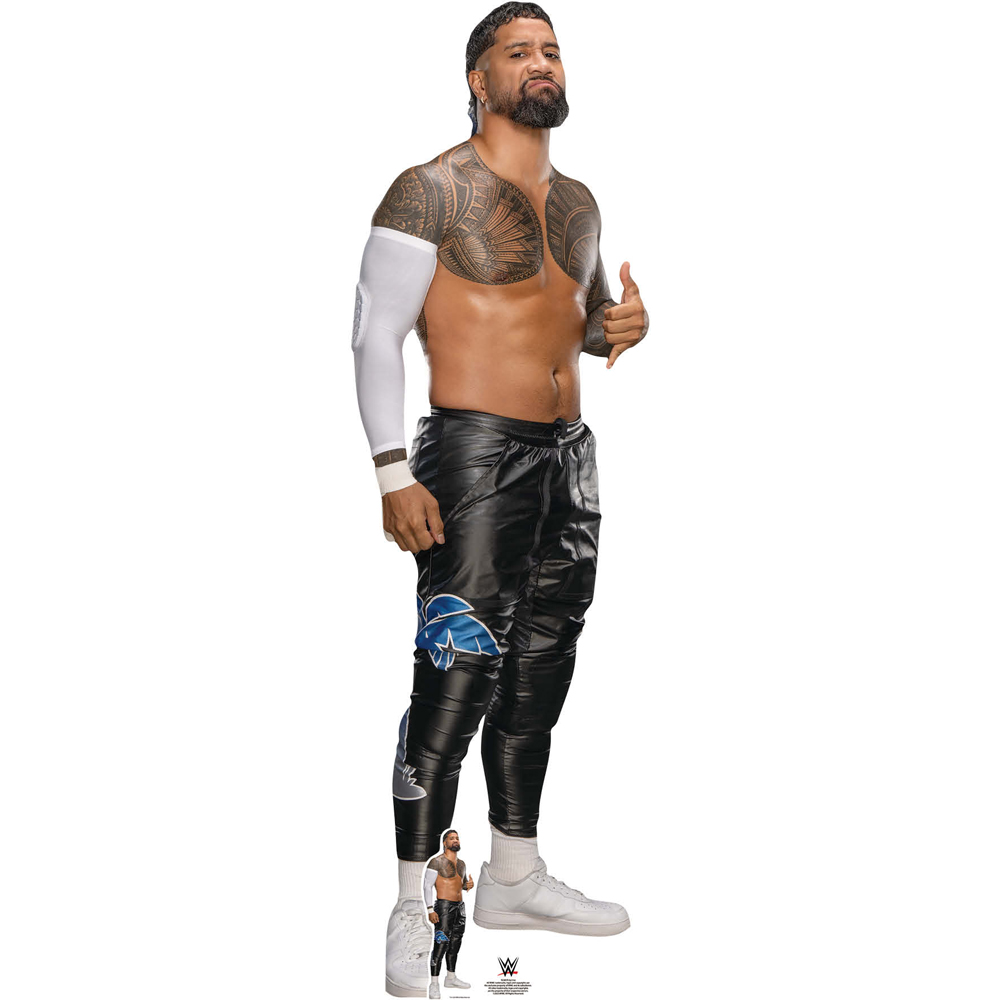 Star Cutouts Main Event Jey Uso Cardboard Cutout 6ft Image 1