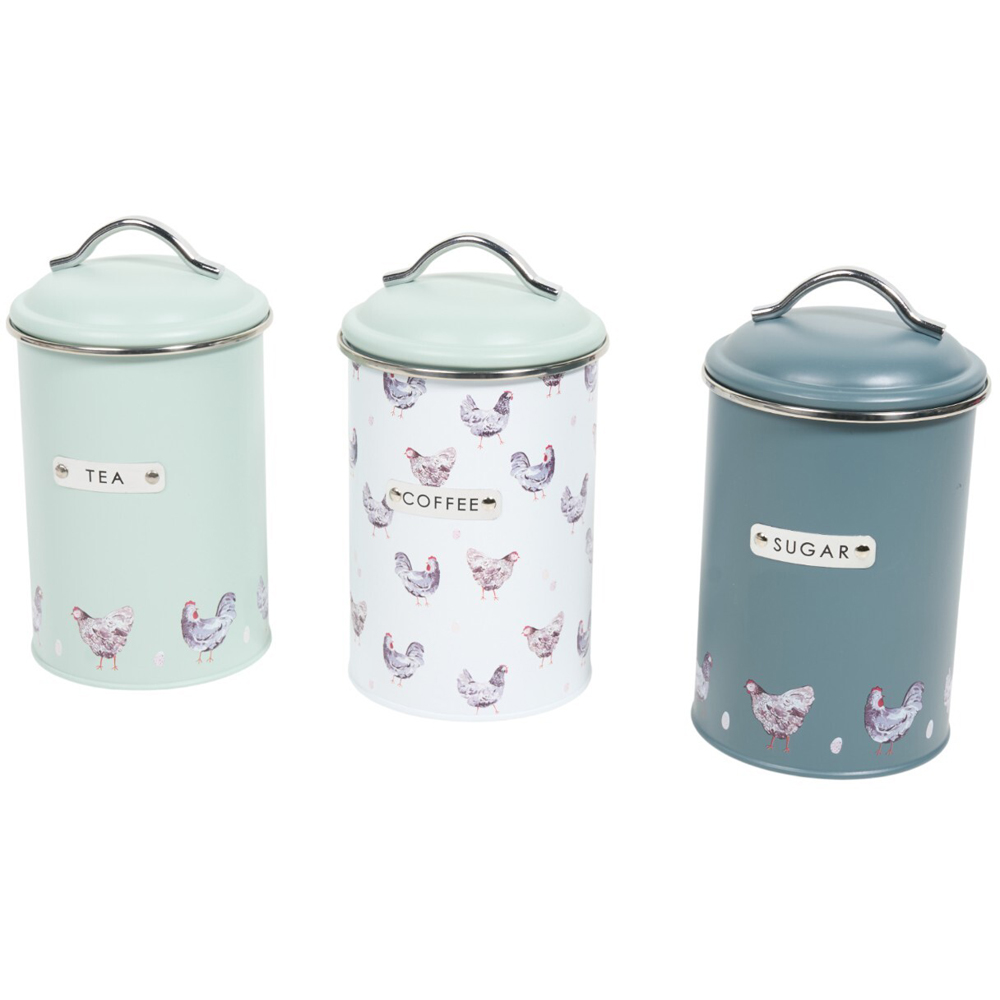 Set of 3 Country Life Canisters Image 4
