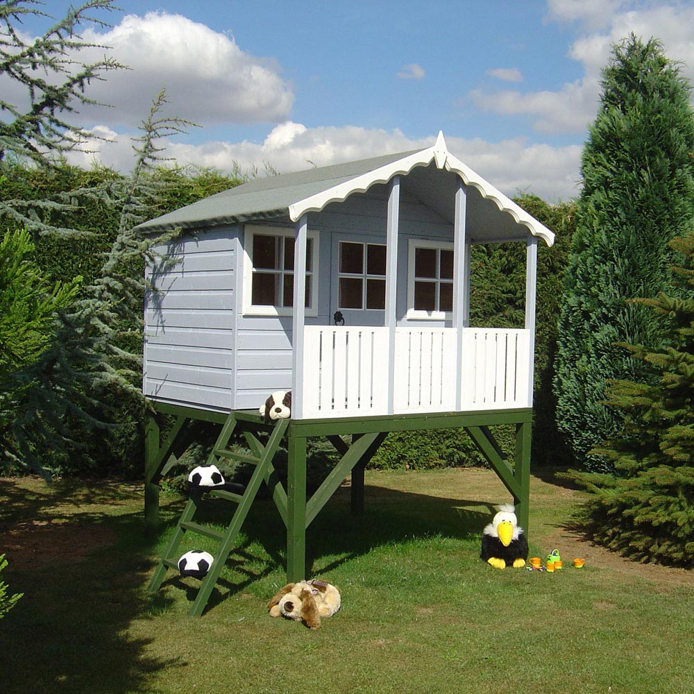 Shire Stork Playhouse with Platform and Ladder Image 6