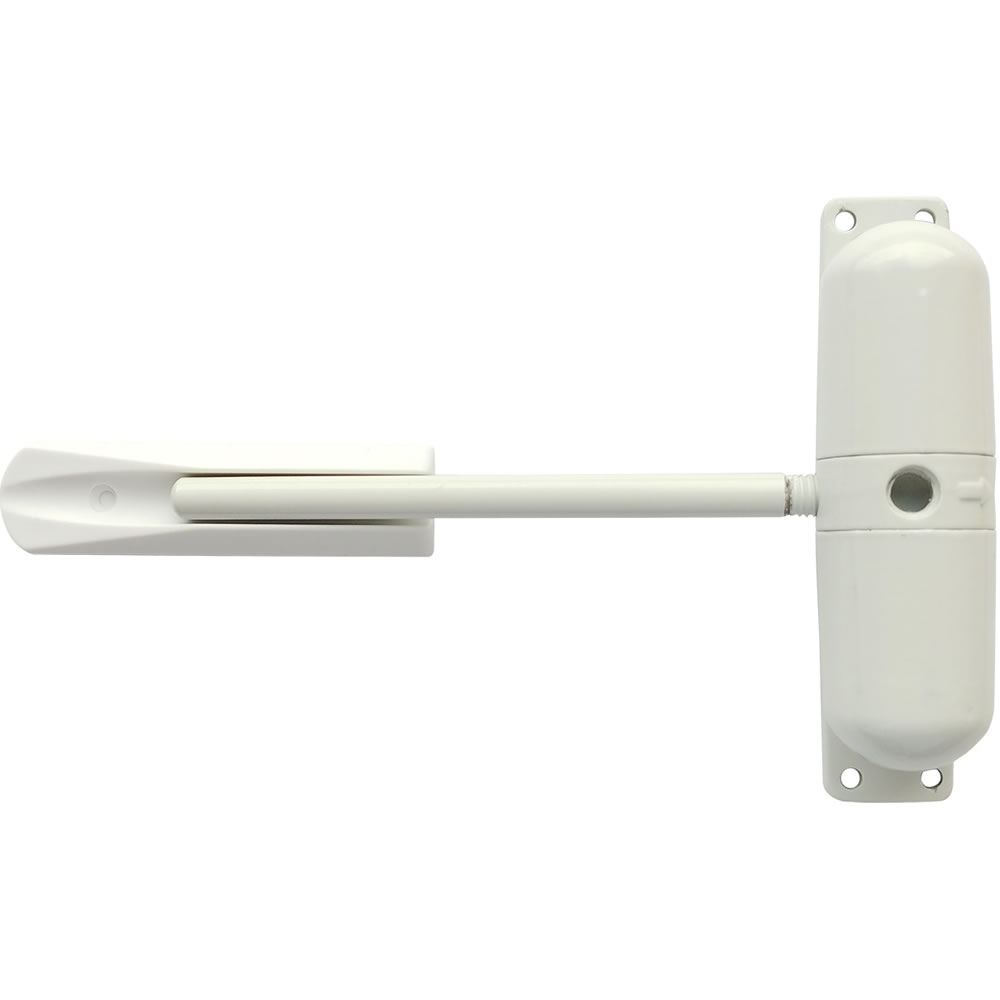 Wilko White Surface Mounted Door Closer Image