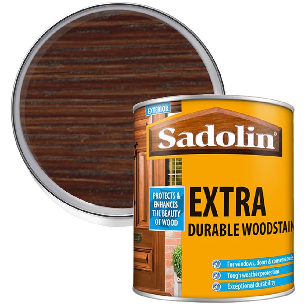 Sadolin Extra Dark Palisander Exterior Woodstain 2.5L Image 1