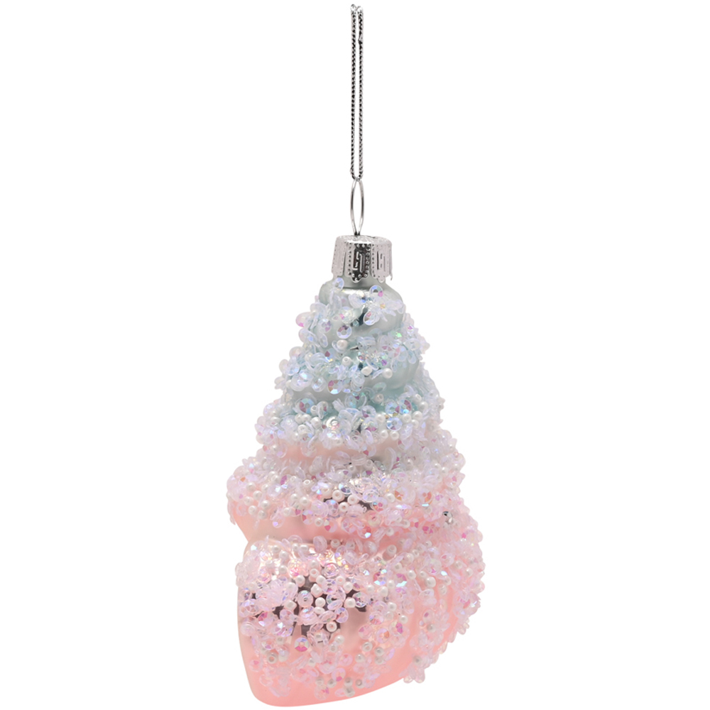 The Seasonal Gift Co Under The Sea Glass Hanging Decoration 3 Piece Image 7