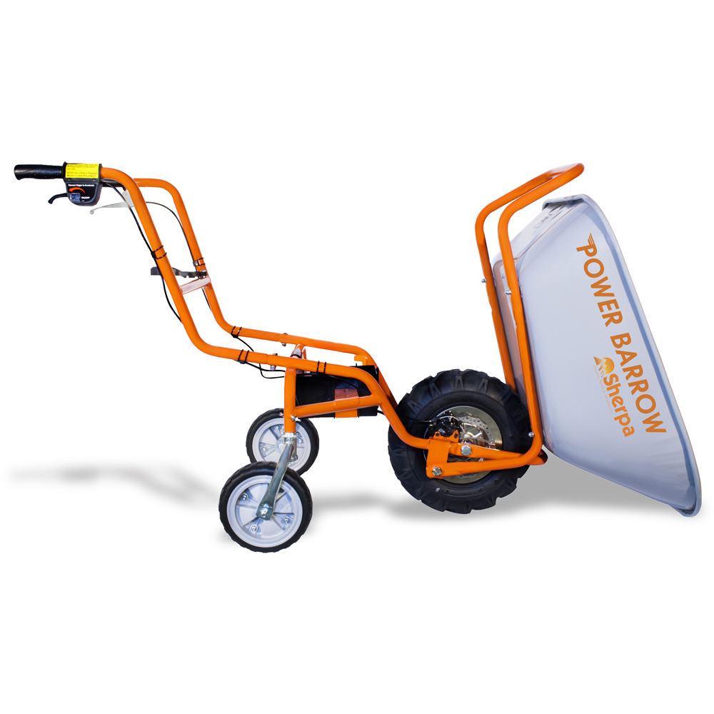 Sherpa Self Propelled Cordless Electric Wheelbarrow 170L Image 7