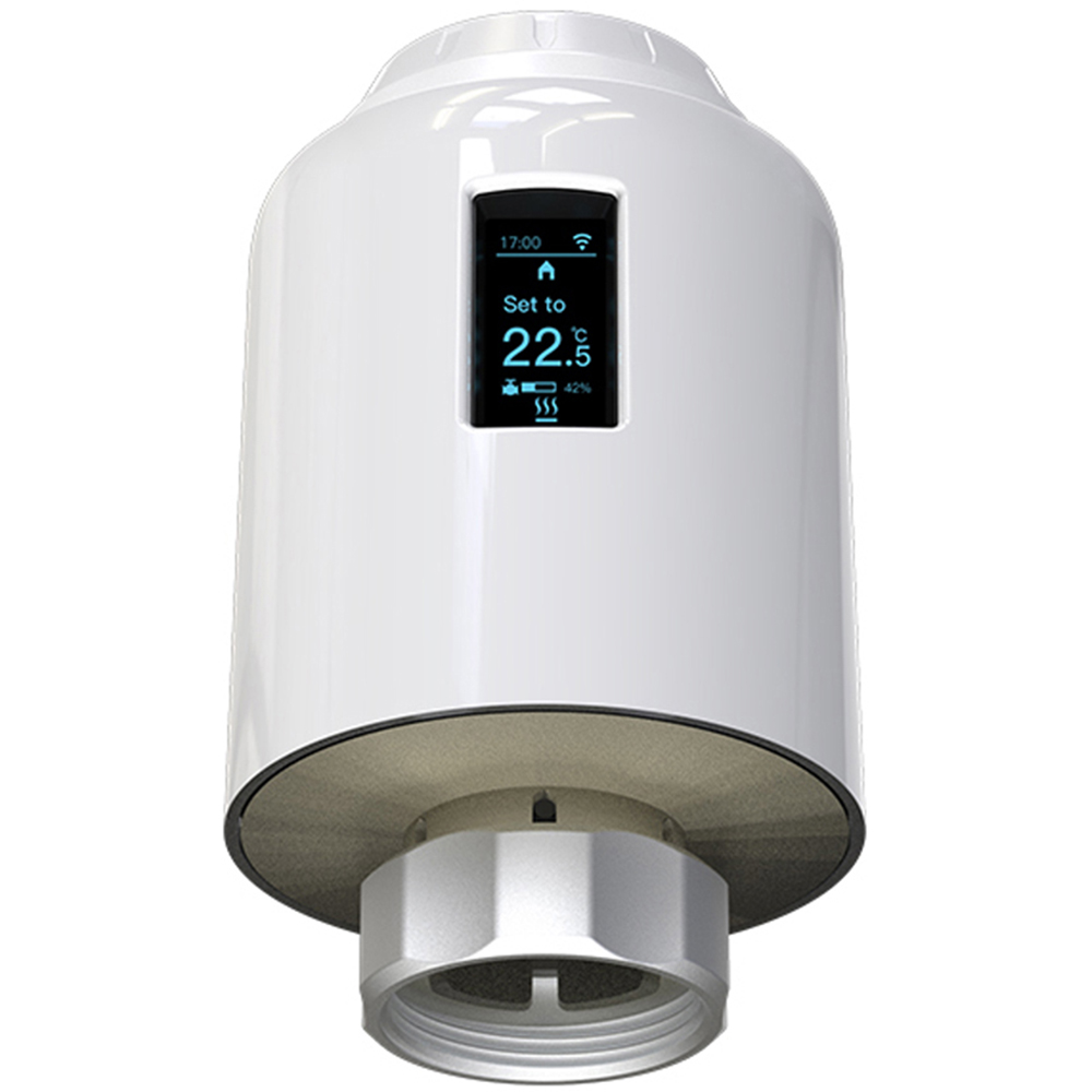 ENER-J Wi-Fi Smart Thermostatic Radiator Valve with Screen 2 Pack Image 2