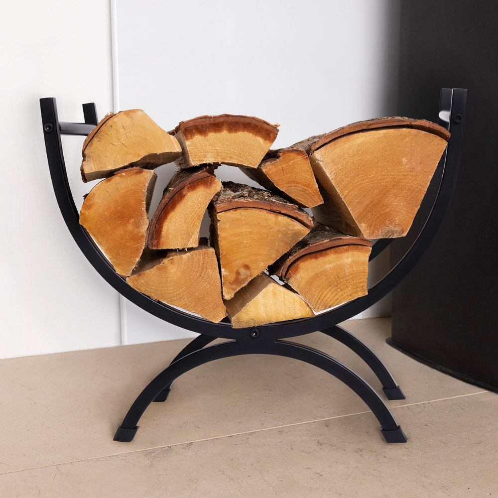 Charles Bentley Rosewood Small Log Holder Image 2